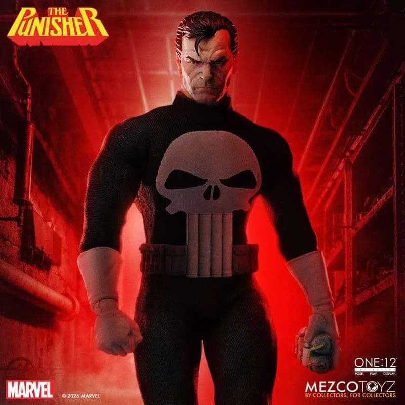 Marvel Comics One:12 Collective Action-figur 1/12 Punisher 17 cm