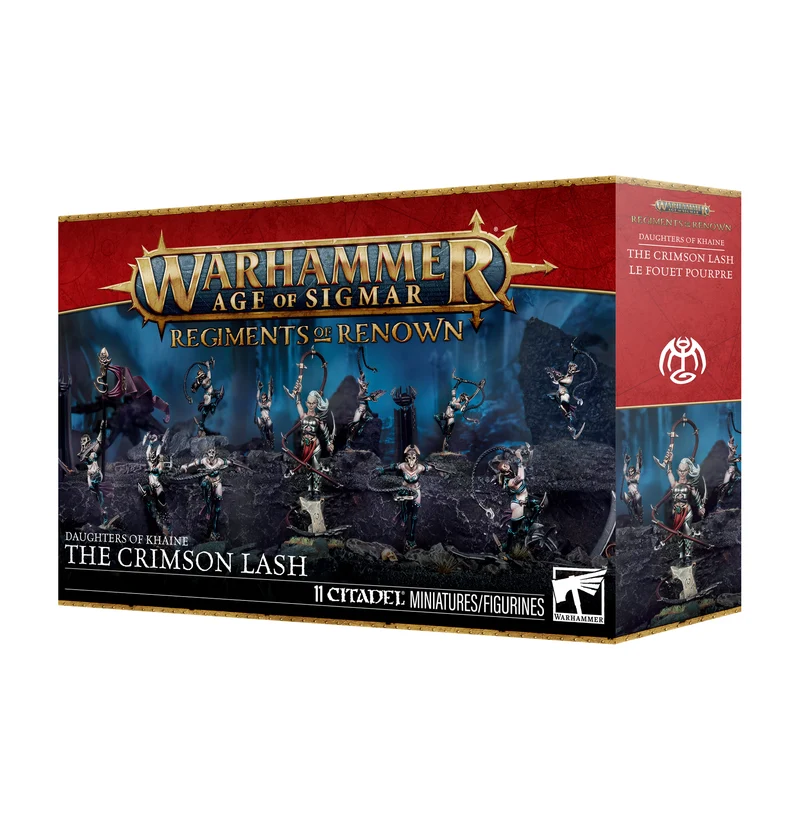 Warhammer: Age of Sigmar - Daughters Of Khaine - Regiments of Renown: The Crimson Lash