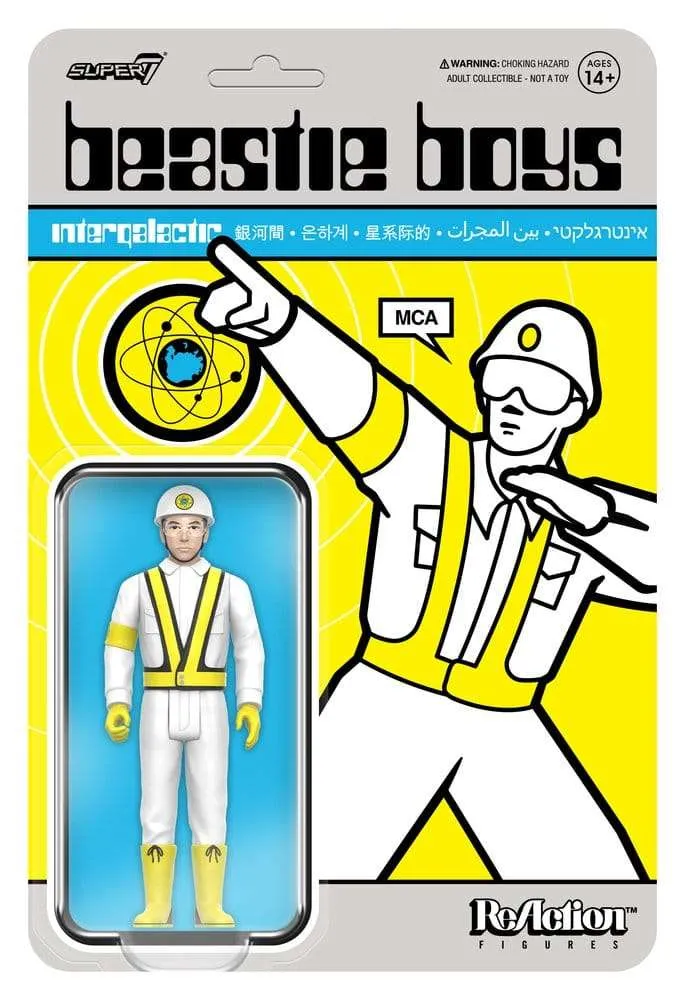 Beastie Boys ReAction Actionfigur Vågen 04 MCA (Intergalactic Crossing Guard)
