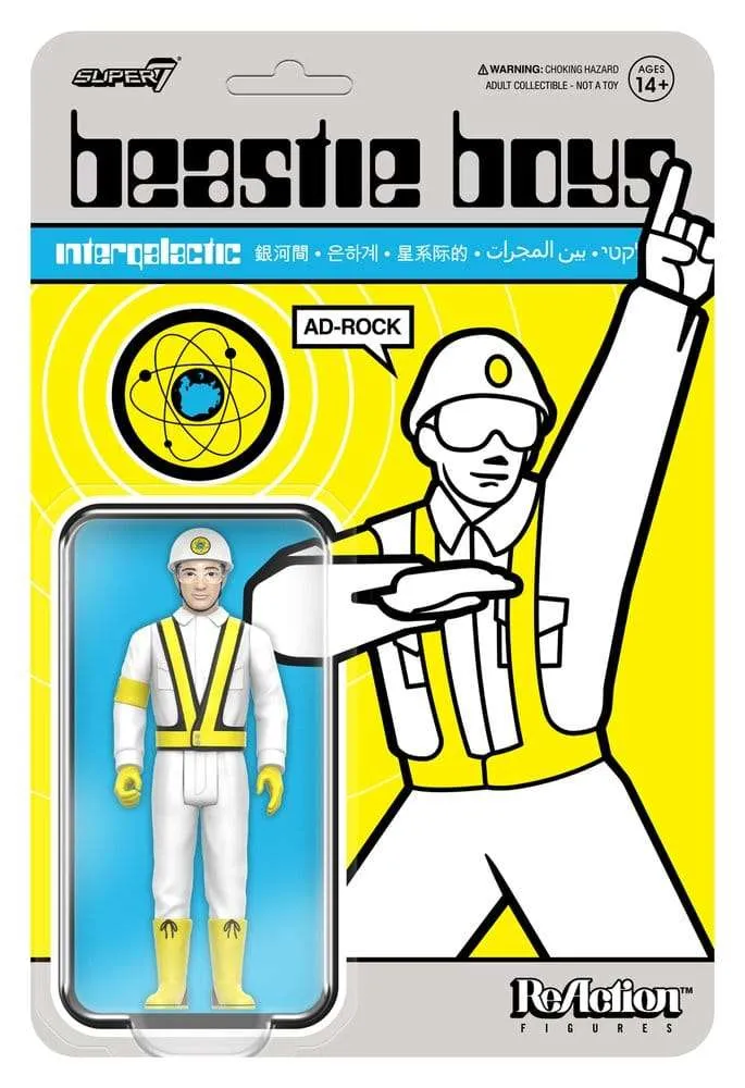 Beastie Boys ReAction Actionfigur Våg 04 Ad-Rock (Intergalaktisk Trafikvakt)