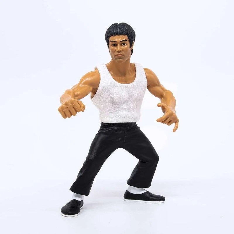 Bruce Lee Zombie Sailors Toys Actionfigur (Dragon) Vit Linne 11 cm
