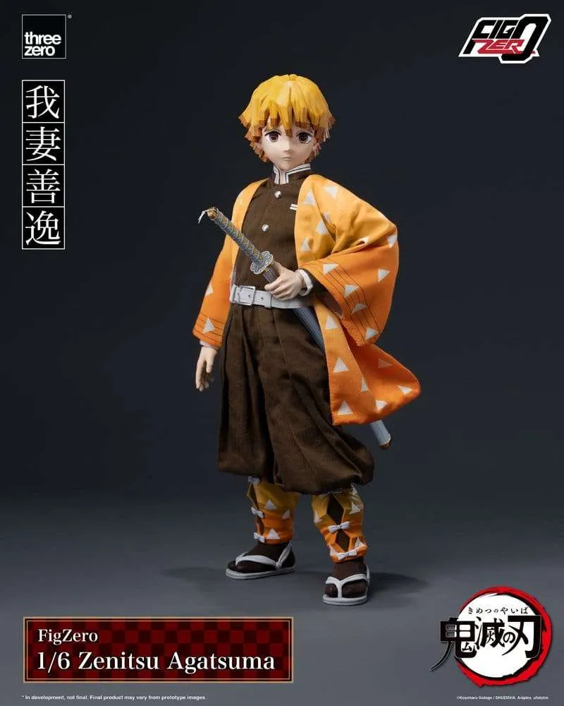 Demon Slayer: Kimetsu no Yaiba FigZero 1/6-actionfigur Zenitsu Agatsuma, 28 cm