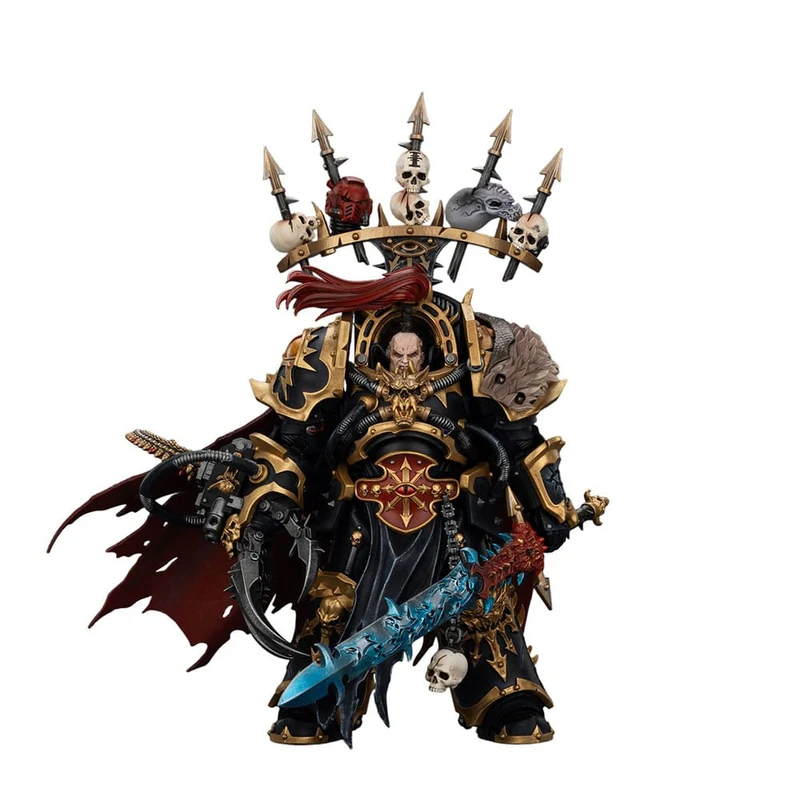 Warhammer 40,000 Action Figur Black Legion Abaddon the Despoiler med Drach'nyen och Talo 16 cm