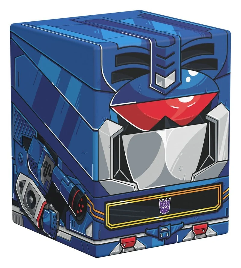 Squaroes Squaroe Transformers TR008 - Soundwave: Hållbar och Säkert Kortfodral för Samlarkort