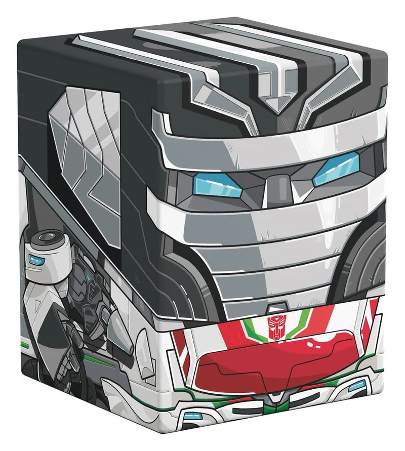 Squaroes Squaroe Transformers TR003 - Wheeljack: Hållbar och Samlarvänlig Kortförvaring för Tradingkort