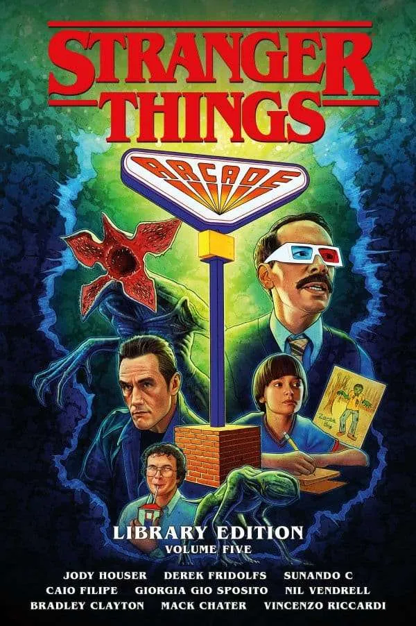 Stranger Things Serie Volym 5 Inbunden Utgåva – Engelska