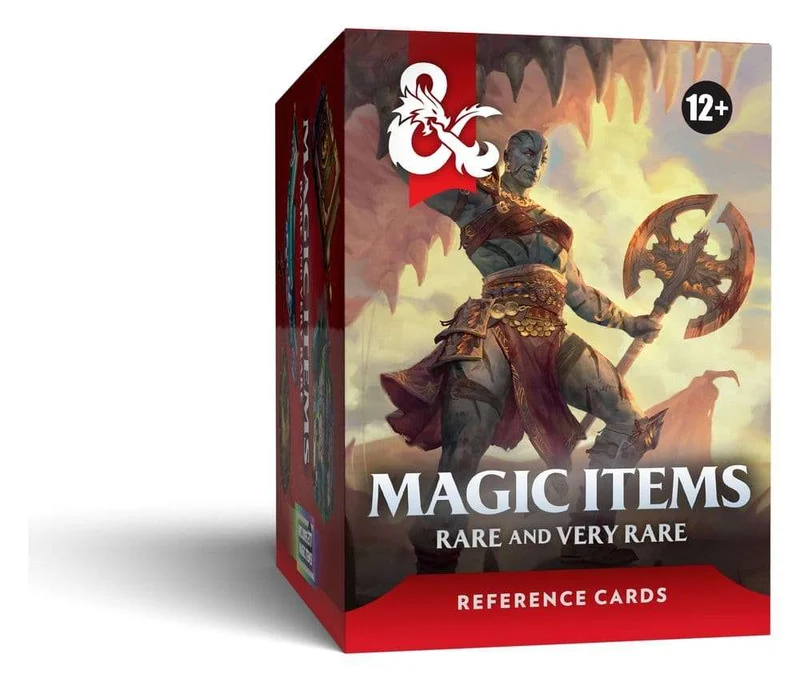 Dungeons & Dragons RPG Referenskort – Magiska Föremål (Sällsynta och Mycket Sällsynta) – Svensk Version