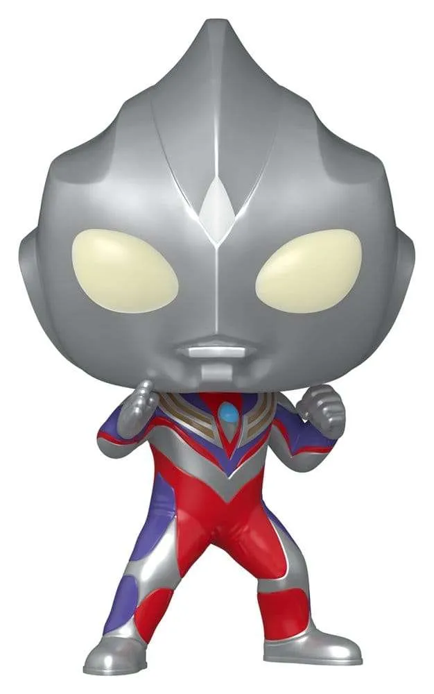 Ultraman POP! Figur Tiga, cirka 9 cm hög