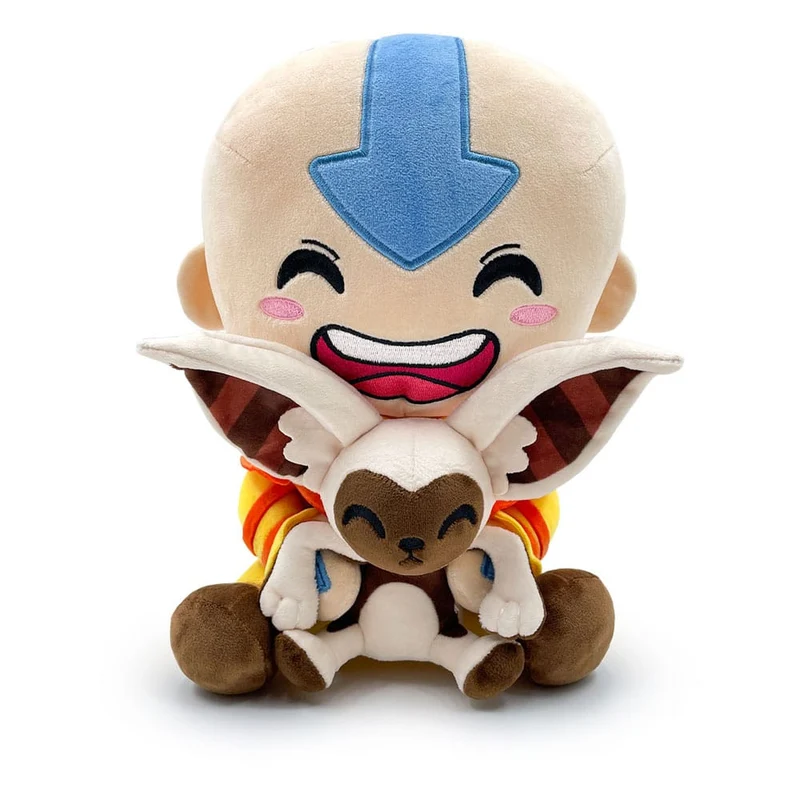 Plush Figure - Avatar: The Last Airbender - Aang & Momo 30cm