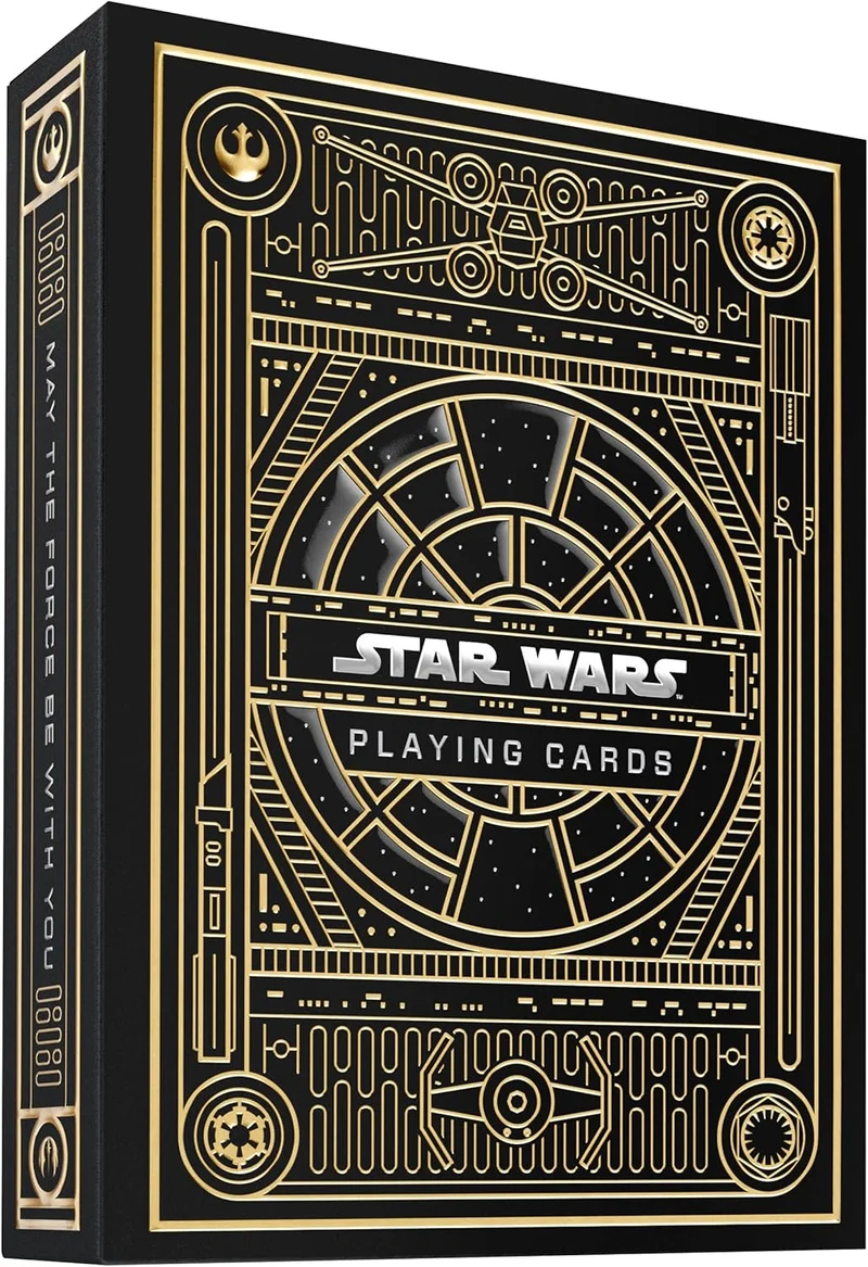 Star Wars Playing Cards Gold Version