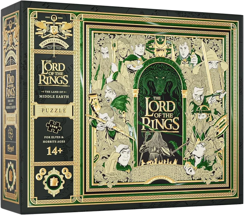 Pussel - 1000 - Lord Of The Rings Multi-Dimensional Puzzle