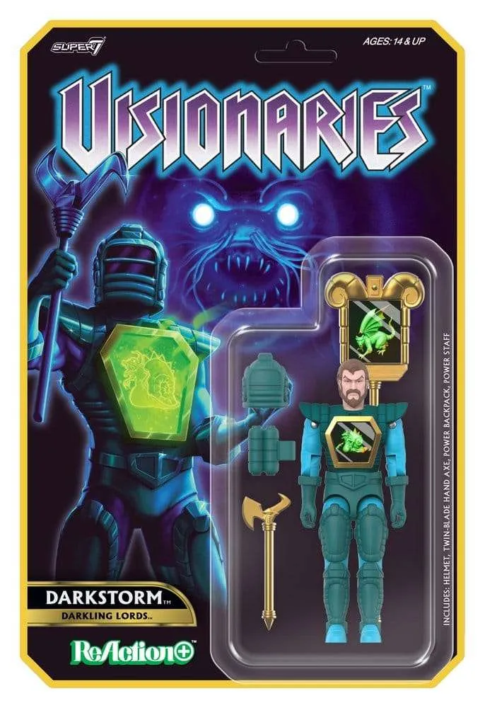 Visionaries ReAction+ Actionfigur Våg 01 Darkstorm