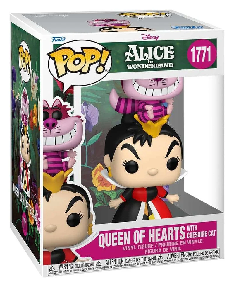 Alice i Underlandet POP! Figur Drottning av Hjärtan 9 cm