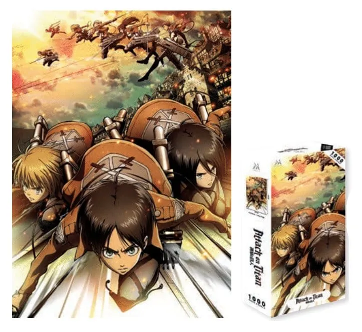 Attack on Titan: Pussel med 1000 bitar