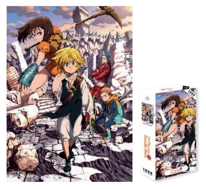 The Seven Deadly Sins: Pussel med 1000 bitar