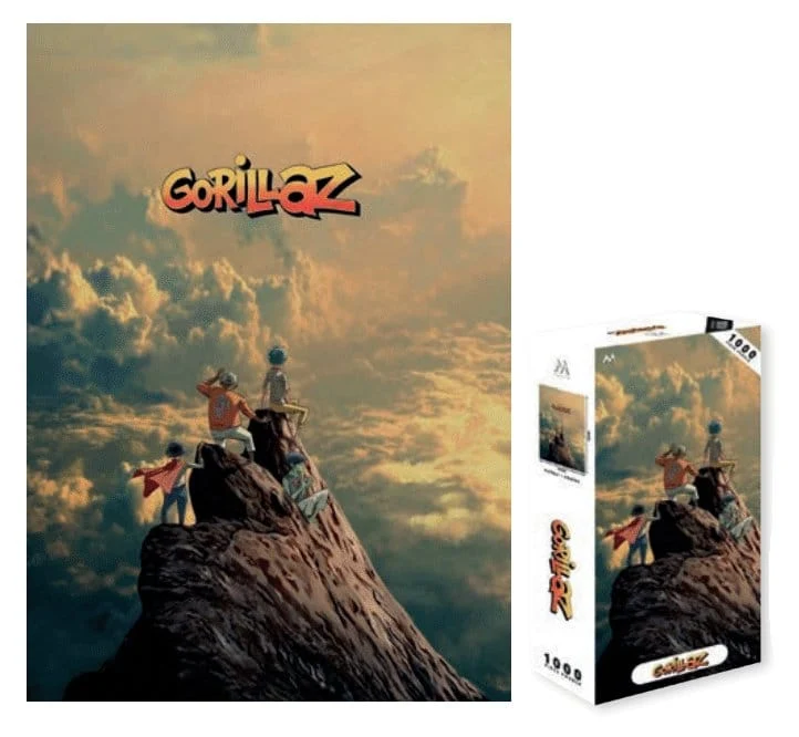 Gorillaz: Pussel med 1000 bitar