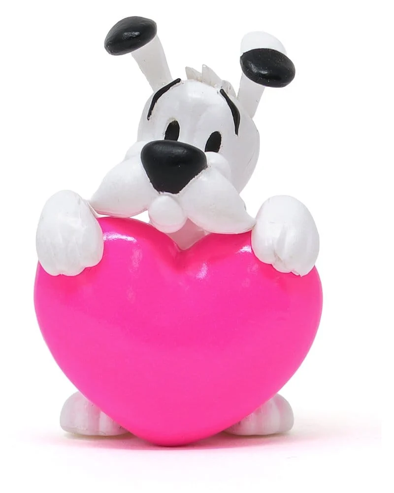 Asterix PVC-figur Hundfröjd med rosa hjärta, 4,5 cm