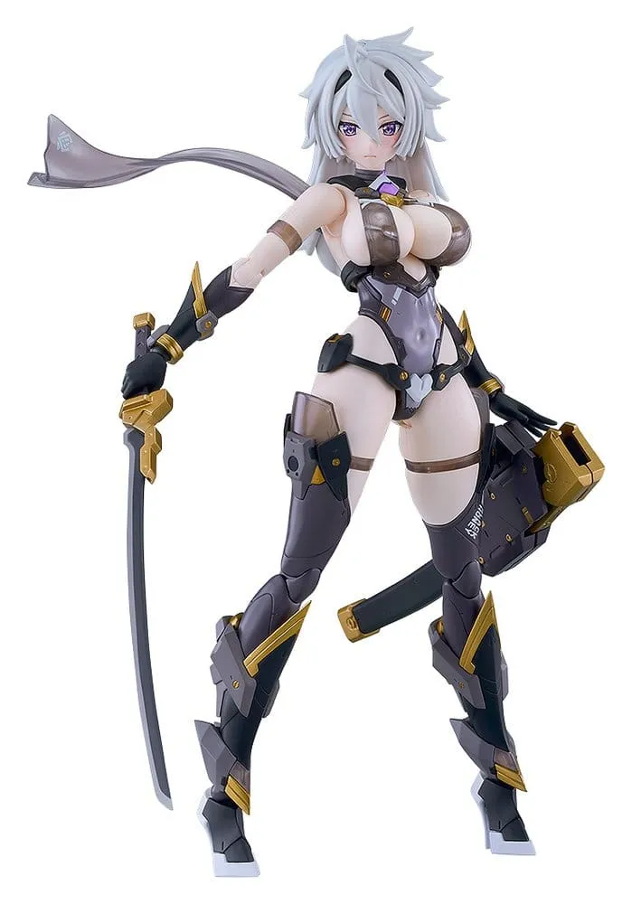 Cutie Honey Nova Plamatea Byggsats av Plast, Svarta Honey, 17 cm