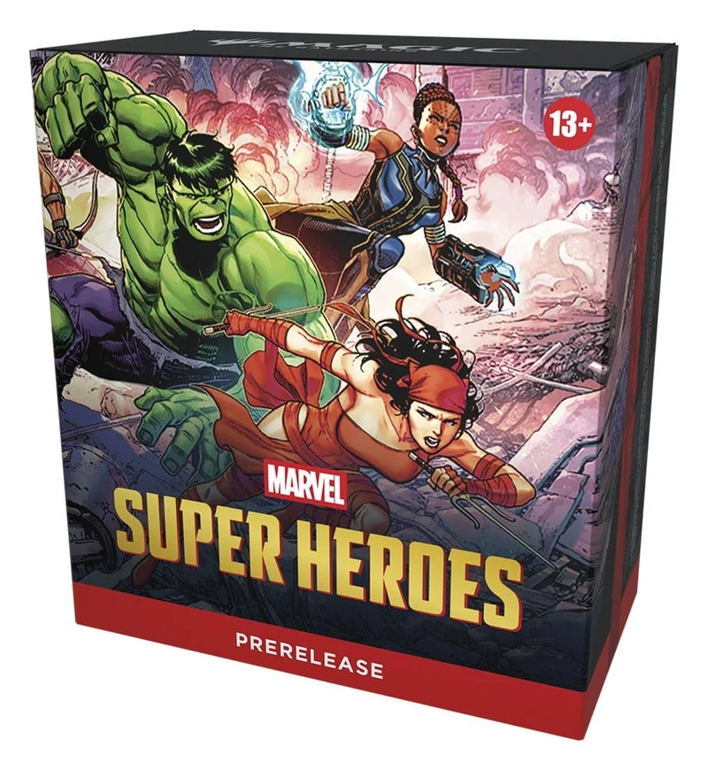 Magic the Gathering Marvel Superhjältar Förlanseringspaket Fodral (15) på engelska