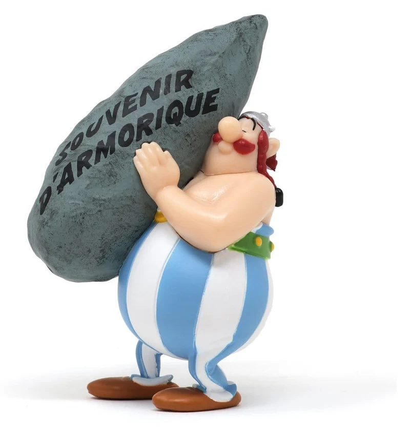 Asterix PVC-figur Obelix Souvenir från Armorica, 9 cm