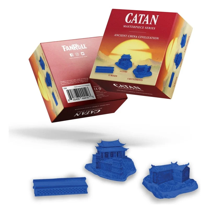 Catan Mästerverk Serie Miniatyrfigurer Set Kina