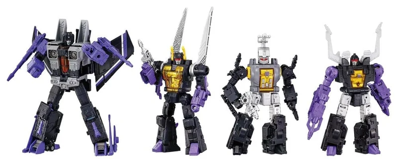 Transformers Dramatic Capture Series Actionfigur 4-pack Decepticons Del 2