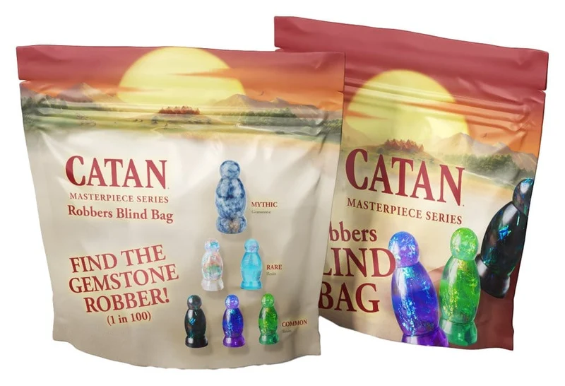 Catan Masterpiece Series Mini-figurer Blindpåse Harjare i Resin