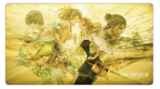 Final Fantasy XIV Spelmatta Konstserie Vol. 2 61 x 34 cm