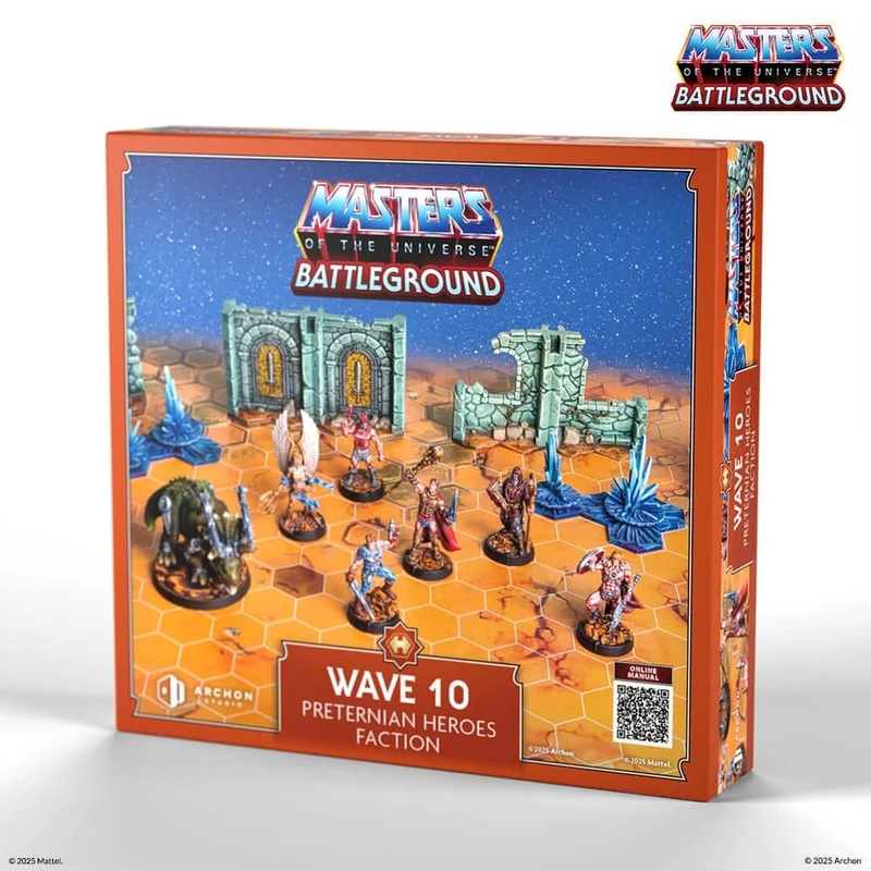 Masters of the Universe: Battleground Miniatyrspel Våg 10: Fraktionen Preternianiska Hjältar *Engelsk Version*