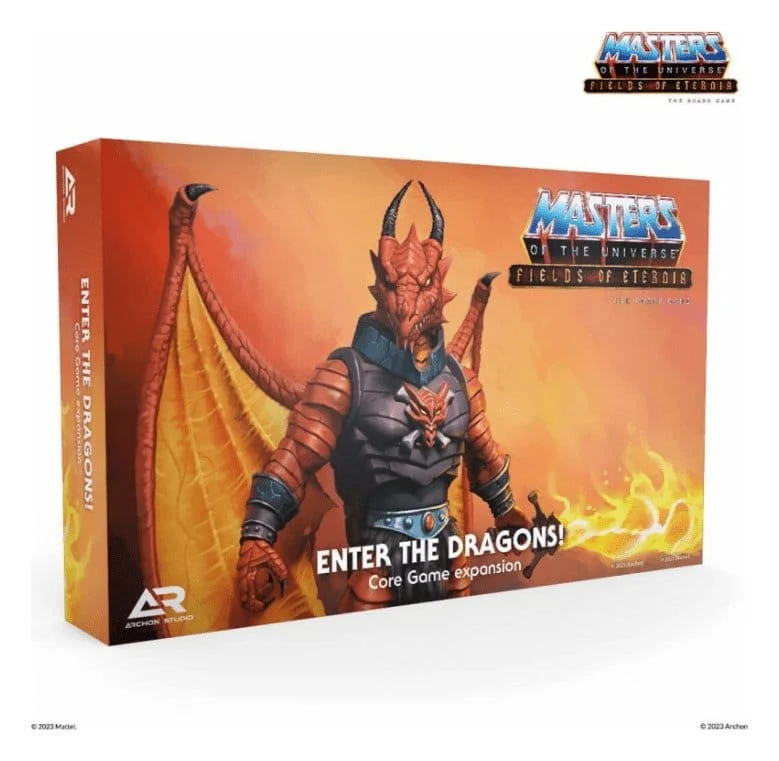 Masters of the Universe Brädspel Expansion Fields of Eternia - Enter the Dragons! *Engelsk version*