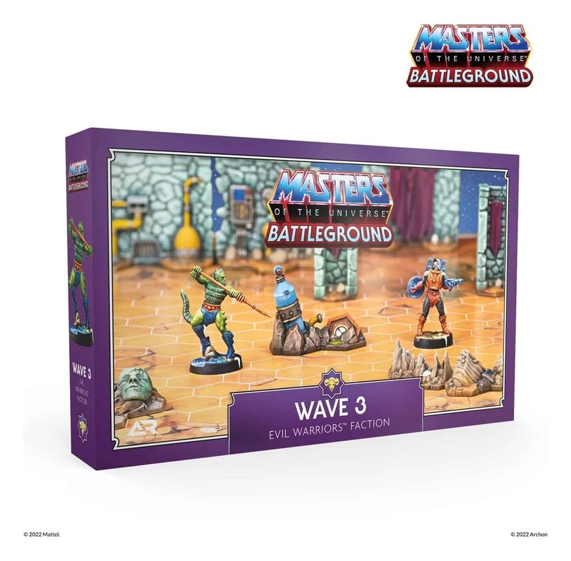 Masters of the Universe: Battleground Miniatyrspel Våg 3: Ondskans Krigare Fraktion *Engelsk Version*