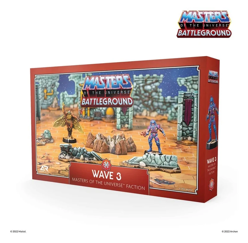 Masters of the Universe: Battleground Miniatyrspel Våg 3: Masters of the Universe-fraktionen *Engelsk version*