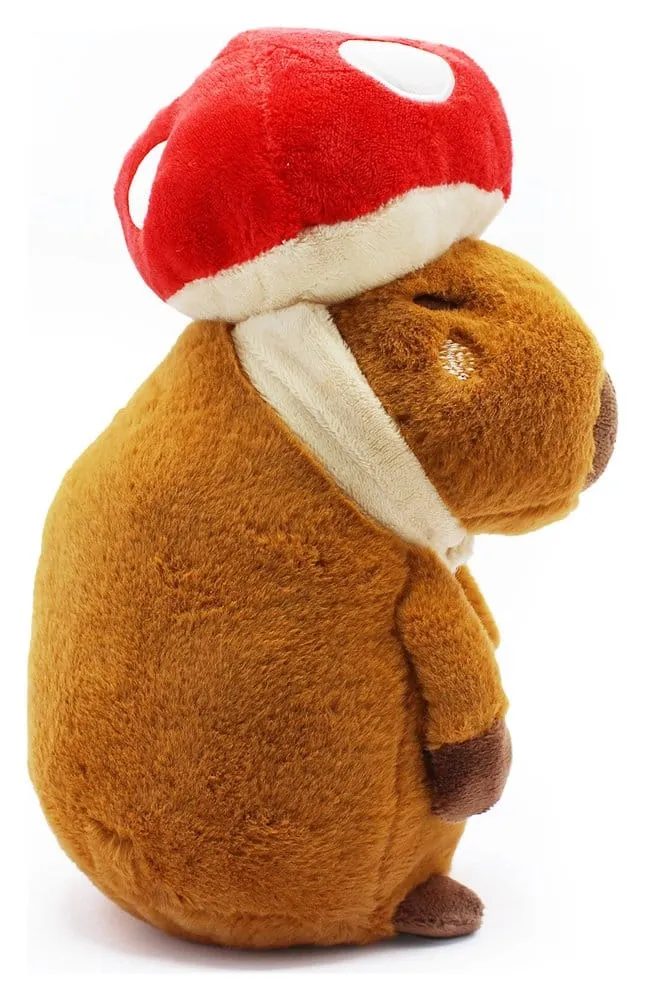 Capybara-gosedjur formad som svamp, cirka 23 cm hög