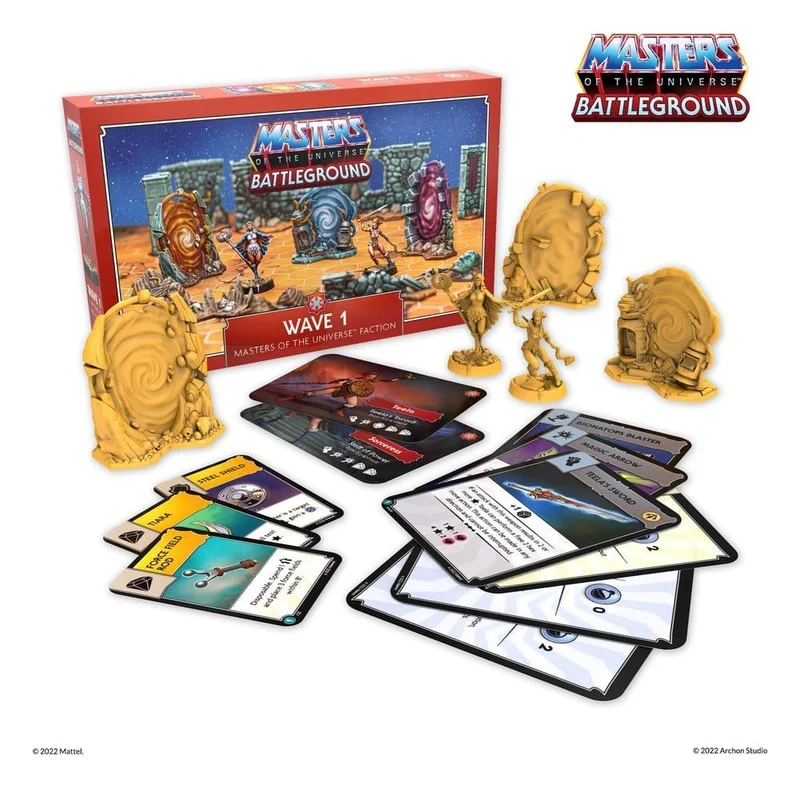 Masters of the Universe: Battleground Miniatyrspel Våg 1: Masters of the Universe Fraktion *Engelsk Version*