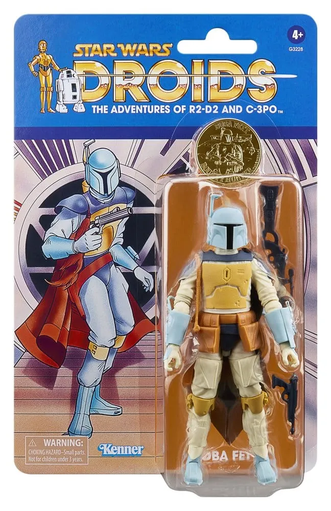 Star Wars: Droids Svart Serie Actionfigur Boba Fett 15 cm
