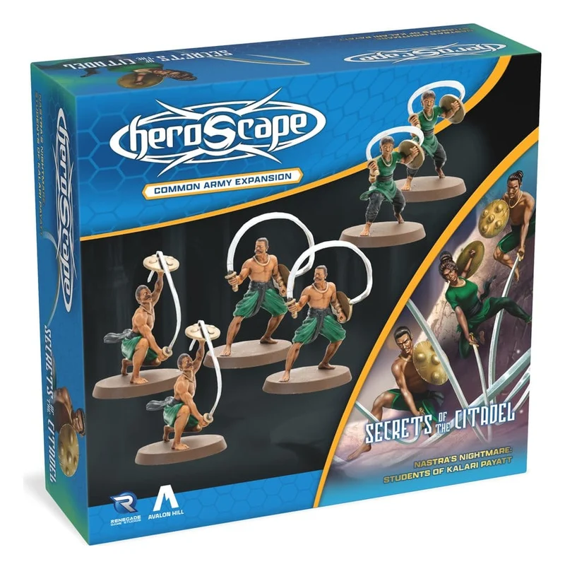 Heroscape Brädspel Arméexpansion Studenter från Kalari Pyatt *Engelsk Version*