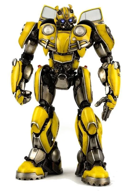 Transformers Bumblebee DLX Actionfigur i skala 1/6, cirka 20 cm hög