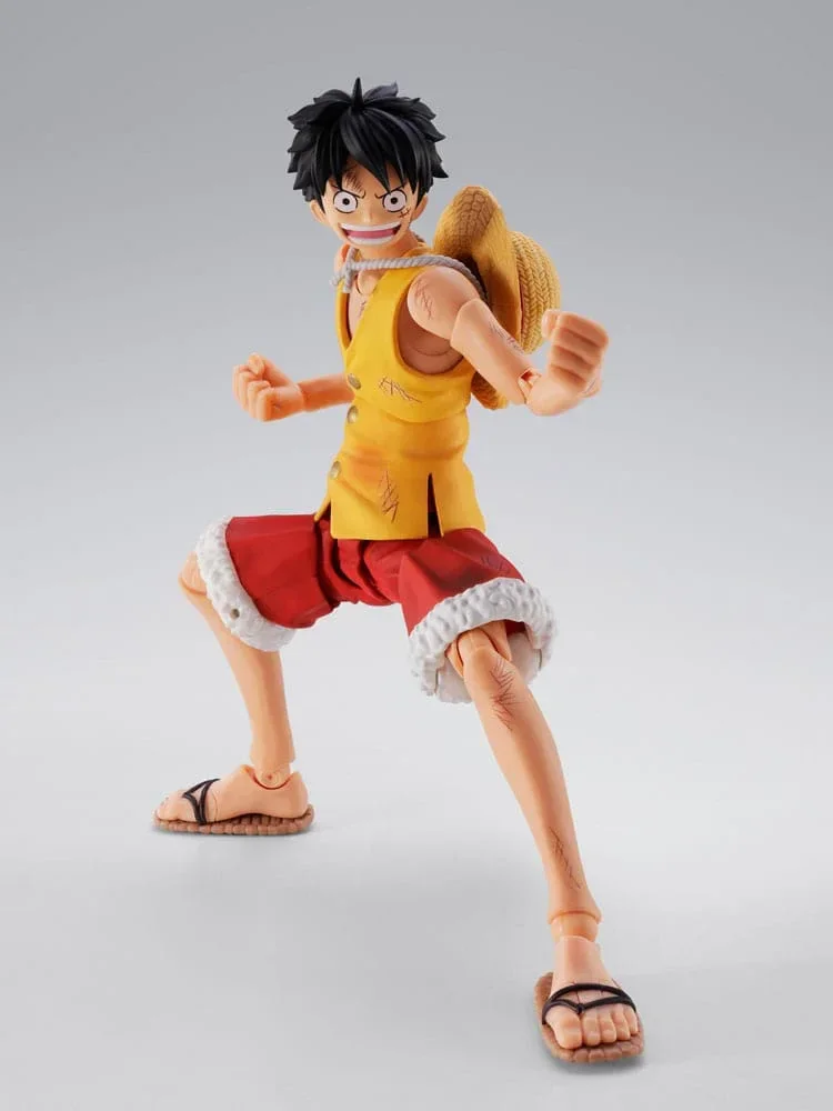 One Piece S.H.Figuarts Action Figur Monkey D. Luffy Marineford 15 cm