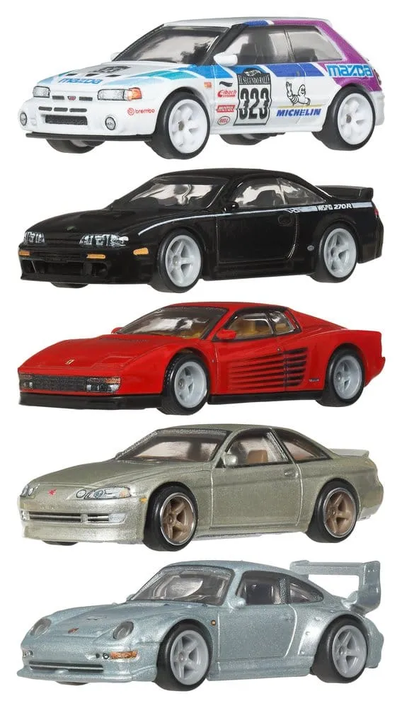 Hot Wheels Premium Plåtleksaker 1/64 Bilkultur 976R Sortiment (10)
