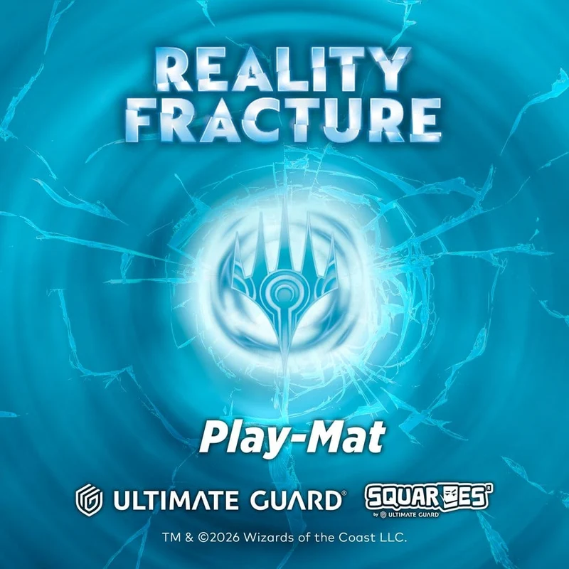 Ultimate Guard Spelmatta Magic: The Gathering "Reality Fracture" - Blå Ovanlig