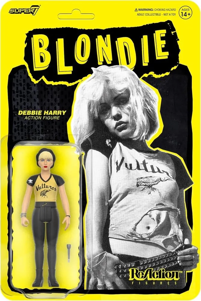 Blondie ReAction Actionfigur Våg 02 Debbie Harry Vultures