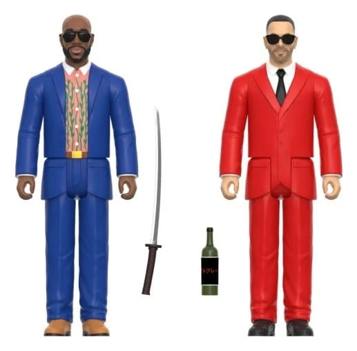 Alfredo ReAction actionfigur 2-pack våg 01 Freddie Gibbs och The Alchemist 10 cm