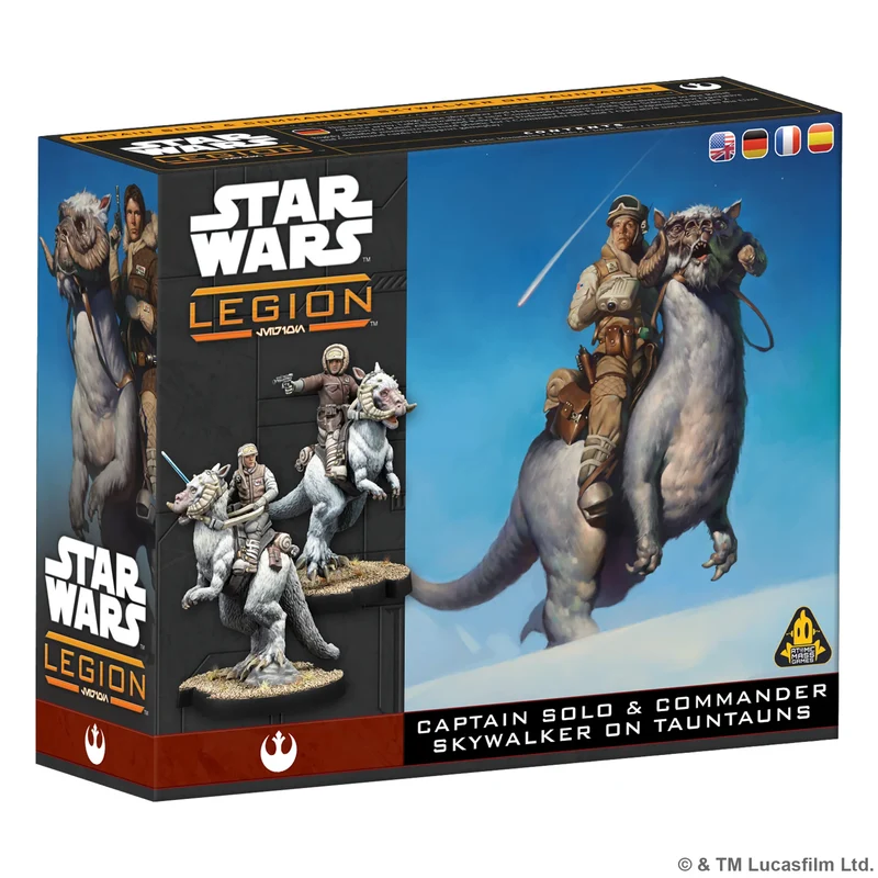 Star Wars: Legion - Han Solo & Luke Skywalker on Tauntaun