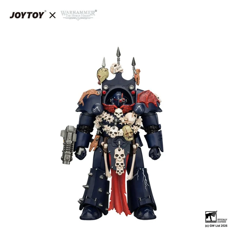 Warhammer The Horus Heresy Actionfigur Night Lords Legion Pretor i Tartaros Terminatorrustning 14 cm