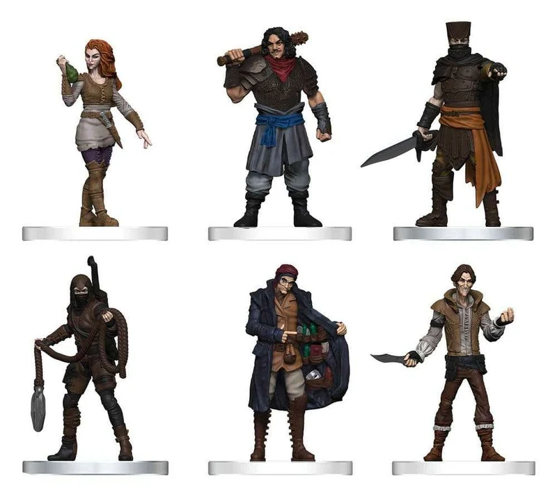 Pathfinder Battles Färdigmålade Figurer – Kriminella, 20 cm
