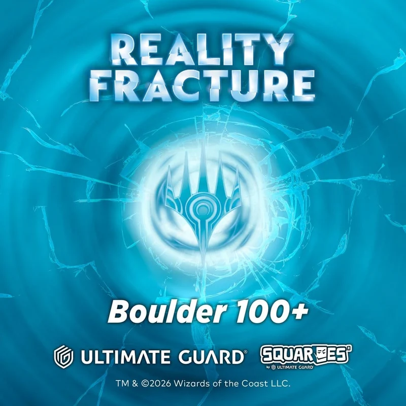 Ultimate Guard RTE Boulder 100+ Magic: The Gathering "Reality Fracture" - Blå Ovanlig / Röd Ovanlig