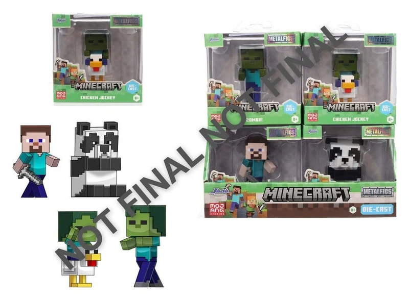 Minecraft Mini Figur 6 cm Våg 7