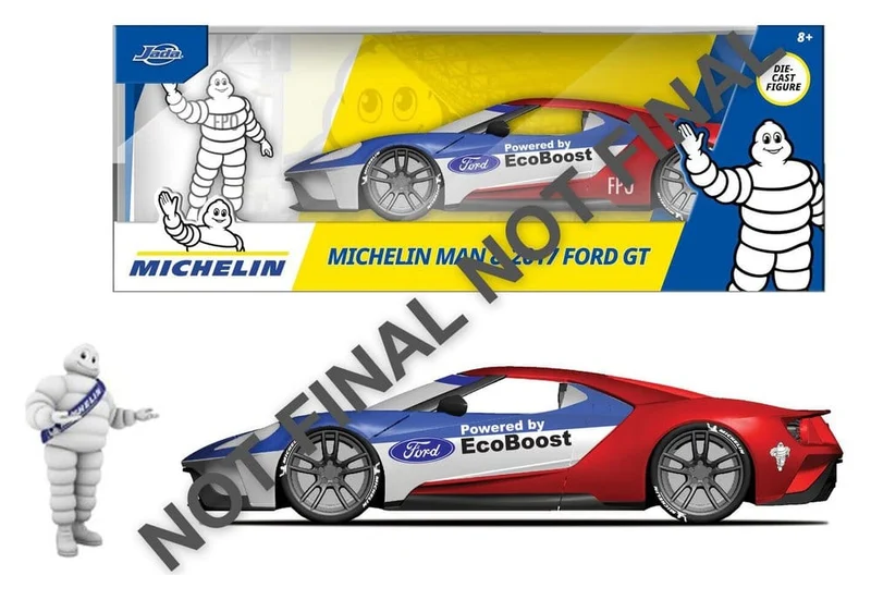 Michelin Man Metallmodell i Skala 1/24 – Ford GT 2017