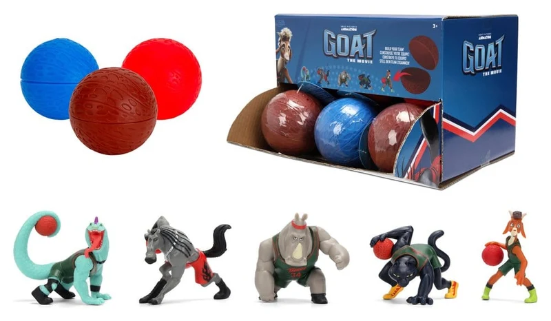 Goat Mini-figurer Våg 1 6 cm Display (9)