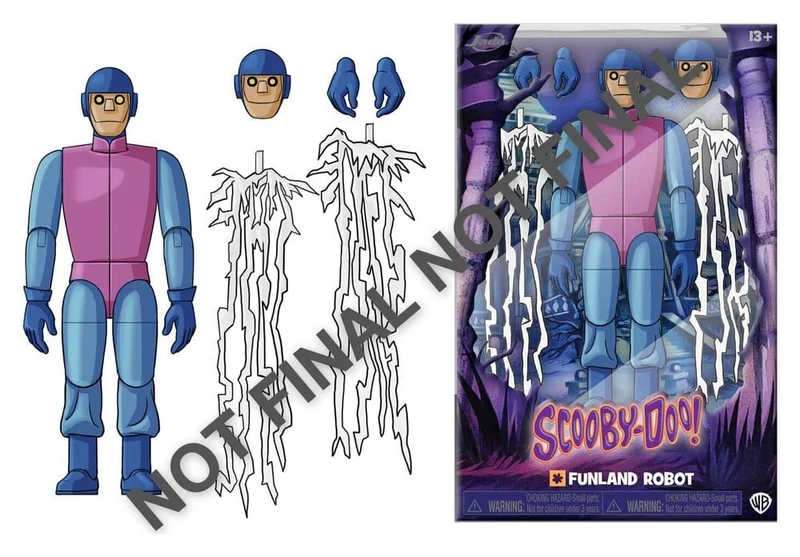 Scooby Doo Actionfigur Funland Robot 16 cm